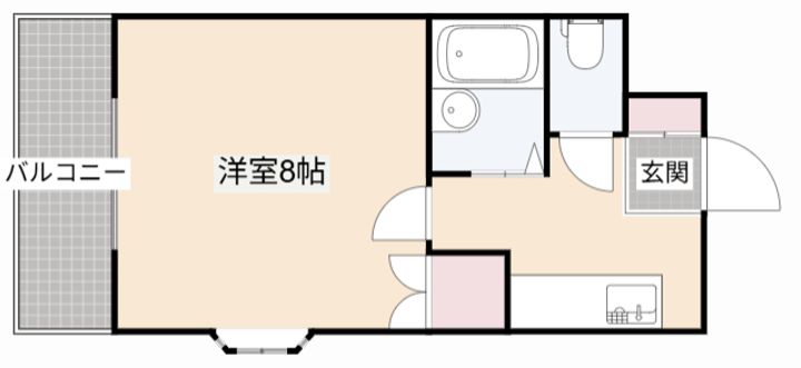 大阪府高槻市南松原町(マンション)の賃貸物件の間取り