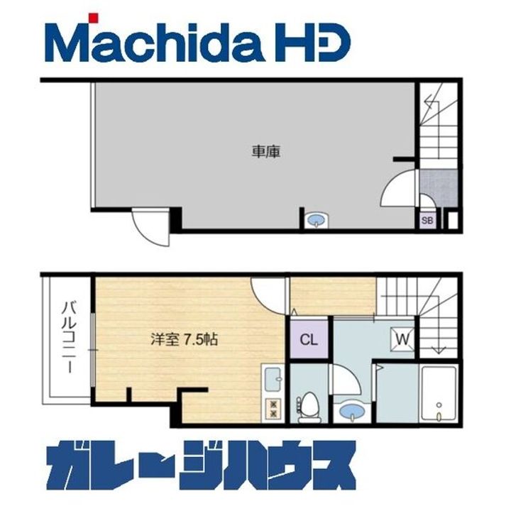 大阪府堺市東区日置荘西町7(一戸建)の賃貸物件の間取り