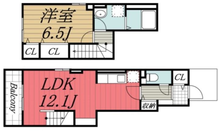 千葉県市原市姉崎(アパート)の賃貸物件の間取り