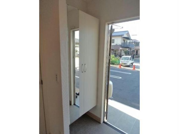 広島県福山市手城町1(アパート)の賃貸物件の玄関