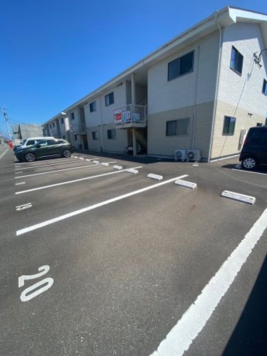 ライジングB棟の地図