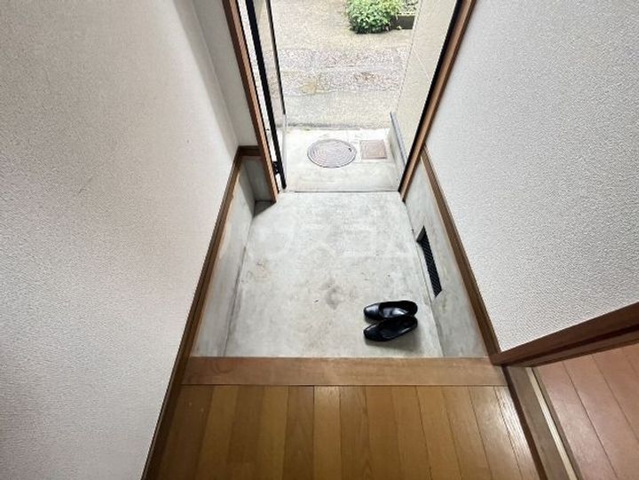 京都府京都市下京区今大黒町(一戸建)の賃貸物件の玄関