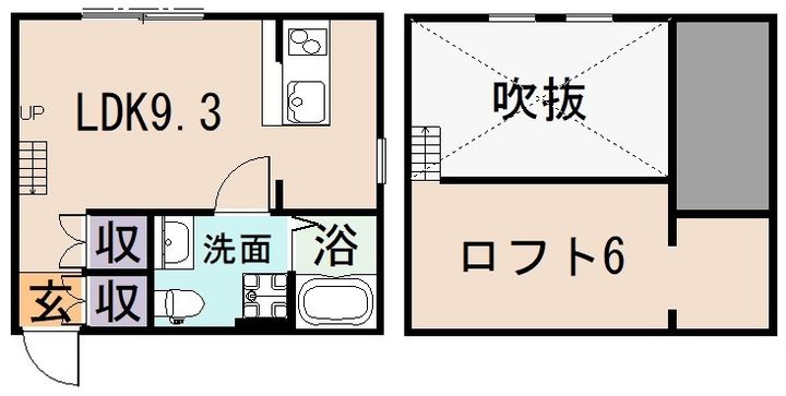 PRIMA東大阪の間取り