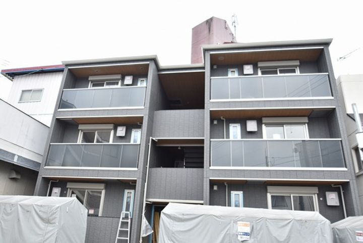 広島県広島市東区戸坂くるめ木1の賃貸アパートの外観