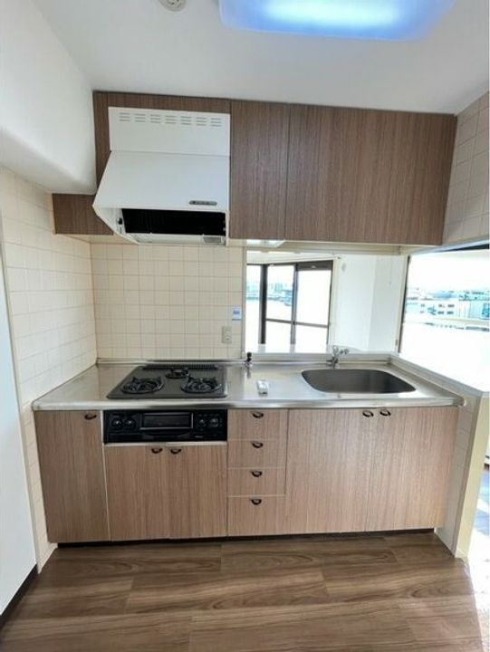 大阪府大阪市住之江区緑木2丁目の賃貸マンションのキッチン