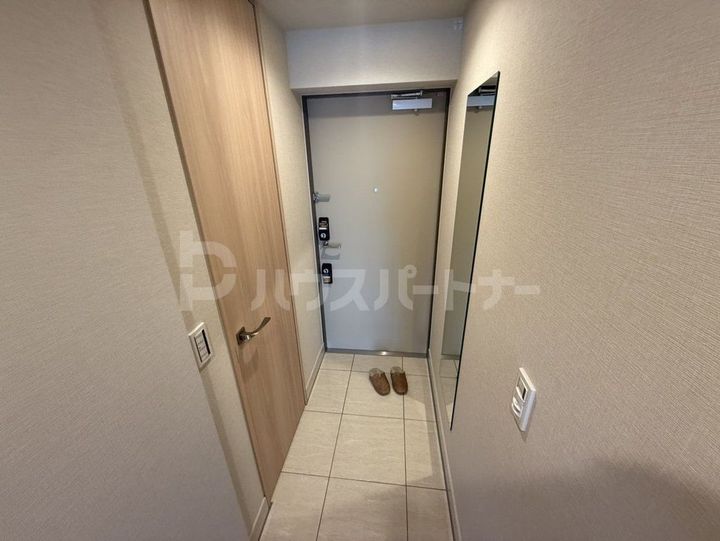 ラグゼナ平井ノースの玄関