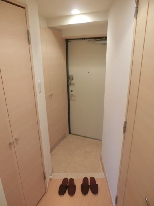 千葉県市川市市川4(マンション)の賃貸物件の玄関