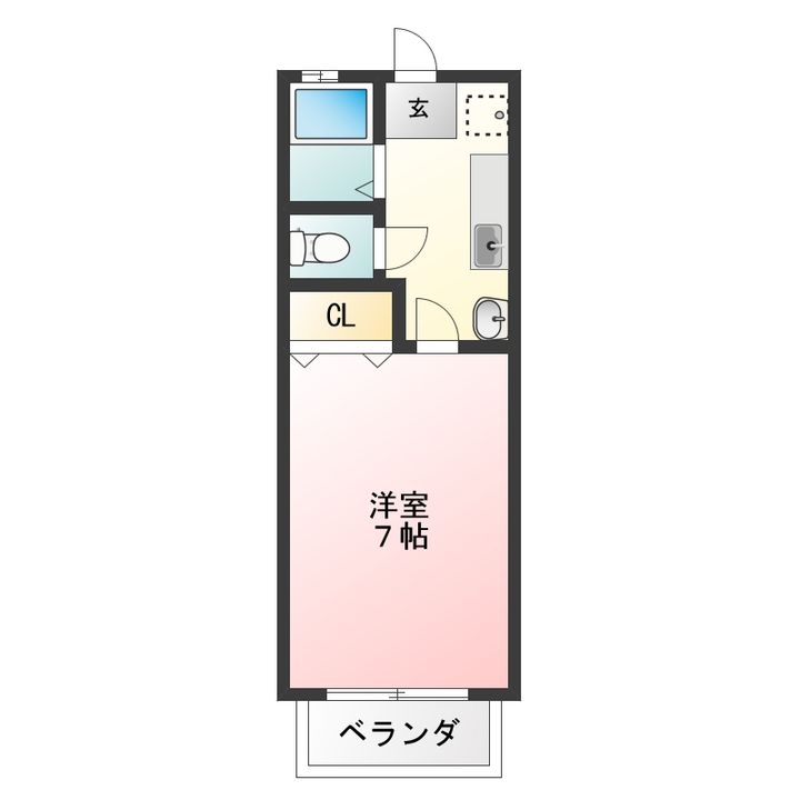 美さと荘の間取り