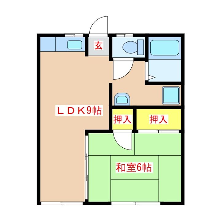 霧島パレス IIの間取り