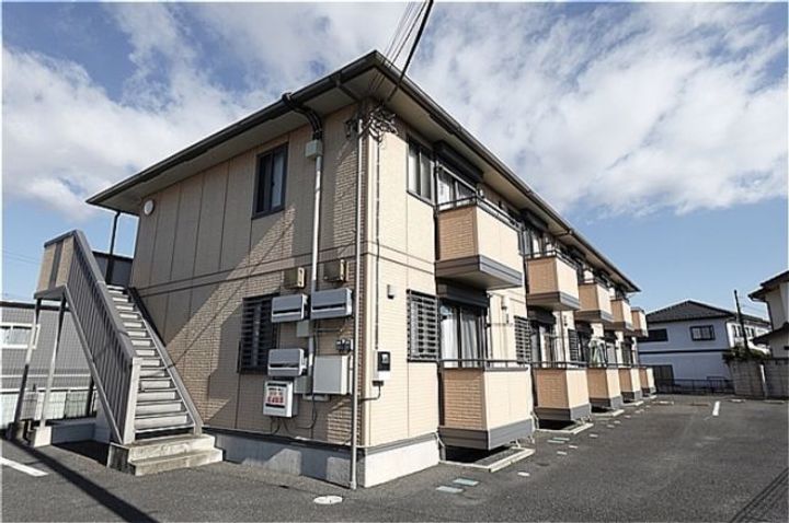 栃木県宇都宮市駒生町(アパート)の賃貸物件の外観
