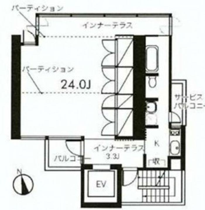 REXIED恵比寿の間取り