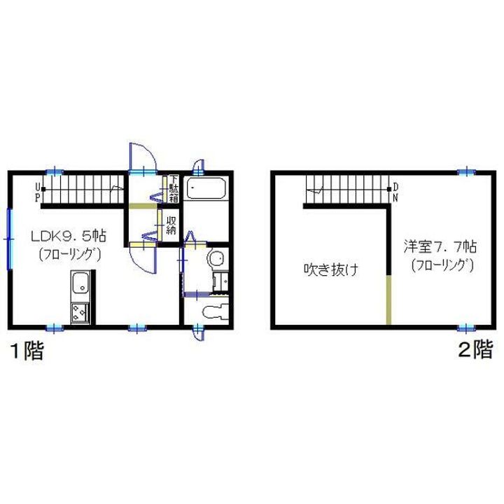 神奈川県藤沢市善行坂1(一戸建)の賃貸物件の間取り