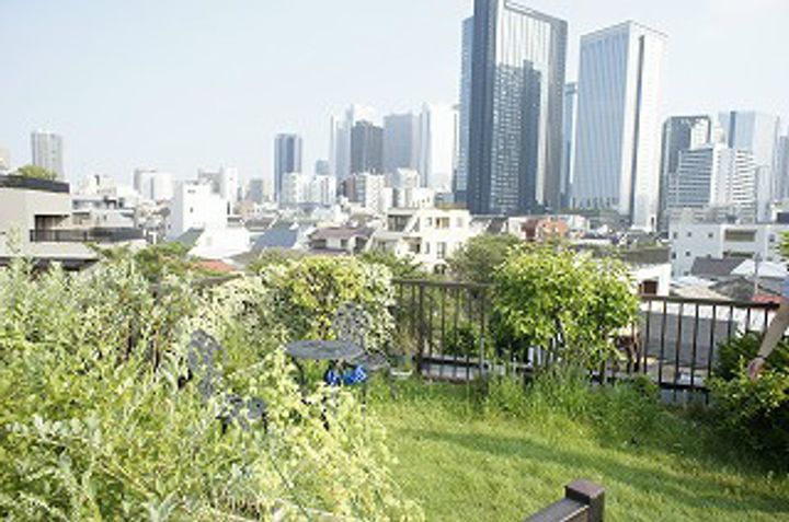 東京都中野区中央1(アパート)の賃貸物件の地図