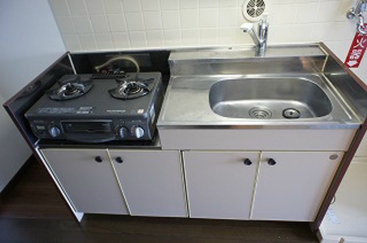 東京都中野区中央1(アパート)の賃貸物件のキッチン