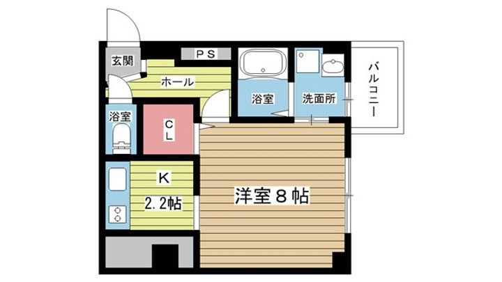 大阪府豊中市春日町3(マンション)の賃貸物件の間取り