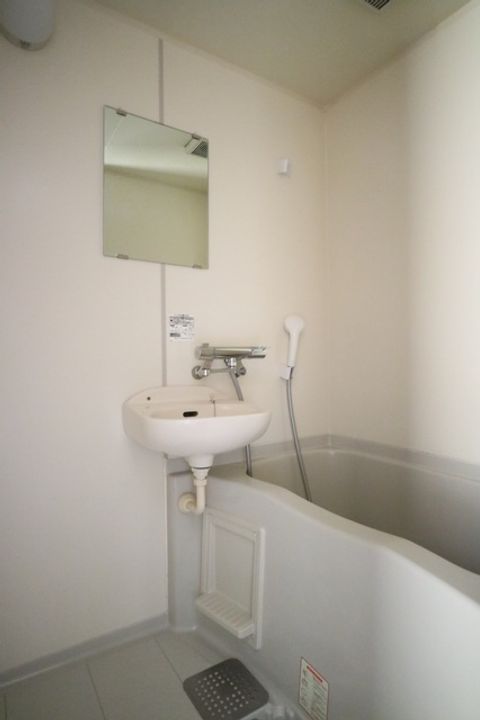 岡山県倉敷市松島(マンション)の賃貸物件の風呂