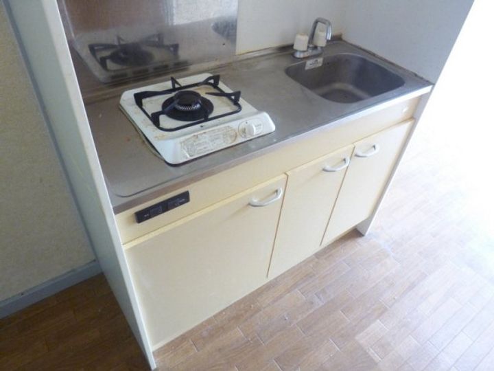 兵庫県西宮市里中町2(マンション)の賃貸物件のキッチン