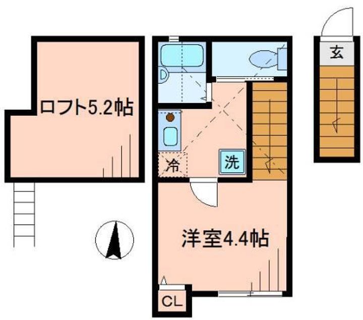 バーミープレイス新小岩の間取り