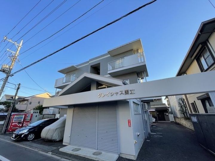 東京都国立市西1(マンション)の賃貸物件の地図