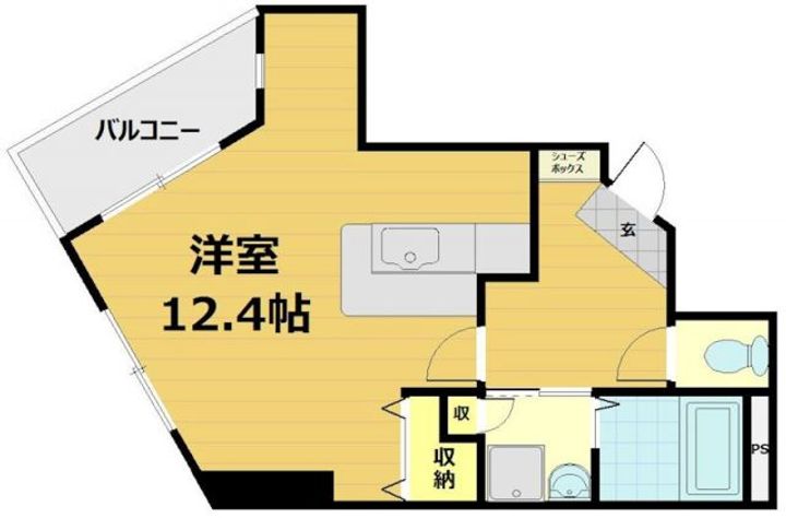 ヴェルメゾン御所西の間取り