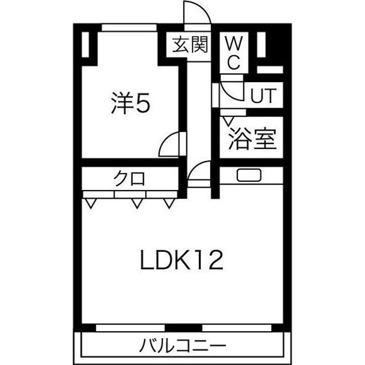 愛知県名古屋市名東区引山3(マンション)の賃貸物件の間取り