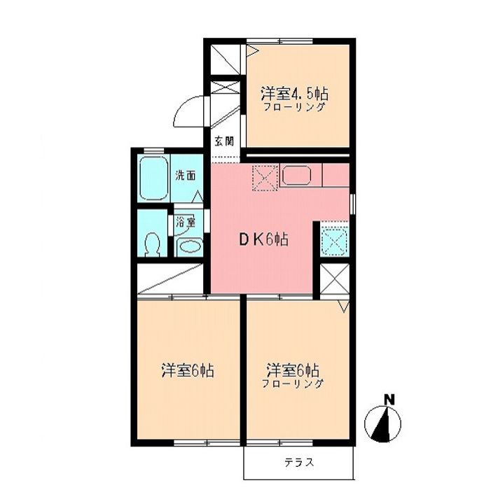 シャトレーSHIMIZUの間取り