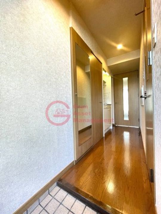 ダイナコートブロッサム天神南の玄関