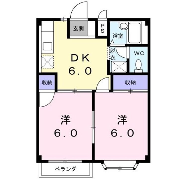 メゾンドトラヤの間取り
