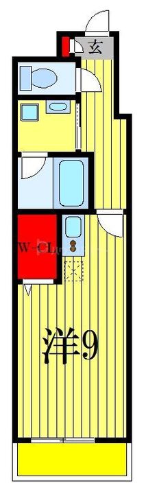 千葉県船橋市海神6(マンション)の賃貸物件の間取り
