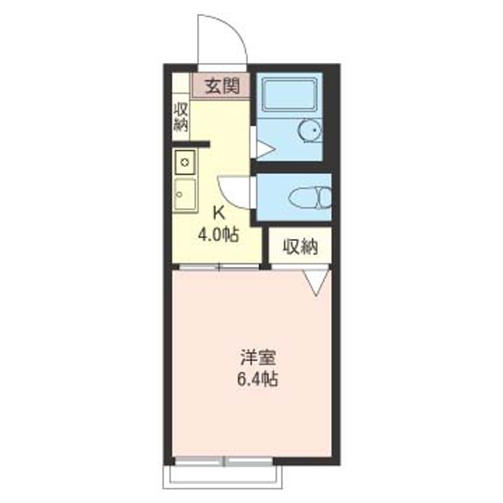 パーシモンM・Sの間取り