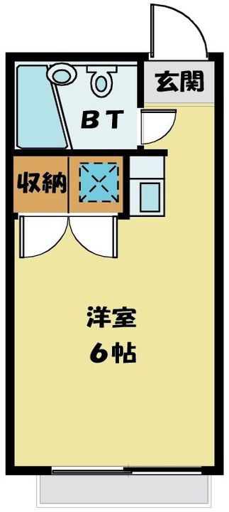 マロンハイツ Aの間取り