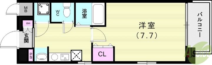 StationCourt Northの間取り