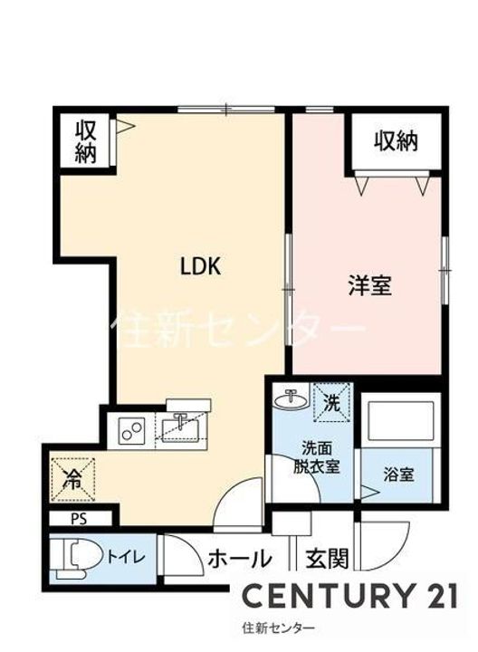 Broamo北沢の間取り