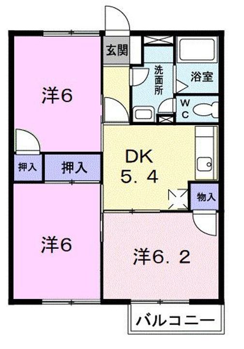 サニーヒル.ゴンの間取り