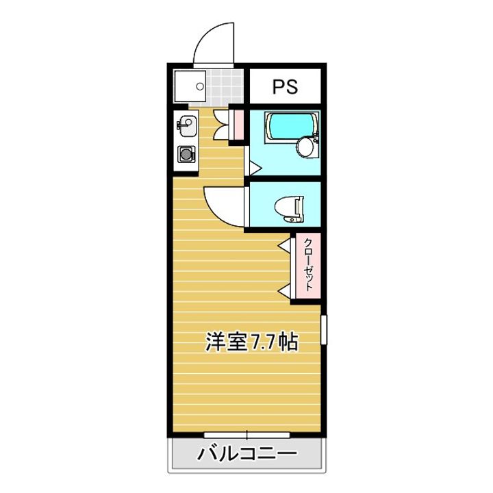 スペースブロスの間取り