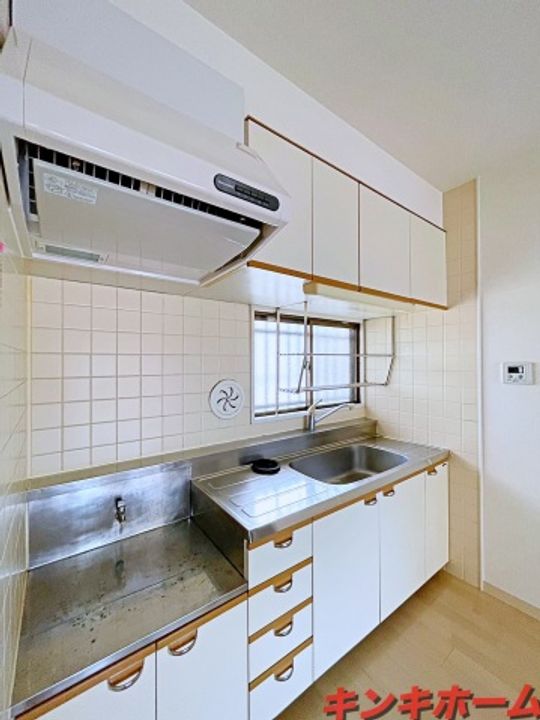 広島県広島市中区広瀬北町(マンション)の賃貸物件のキッチン