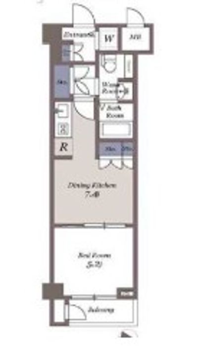 ドゥーエ参宮橋の間取り