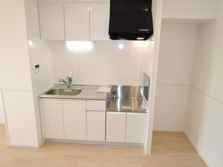 滋賀県東近江市建部日吉町(アパート)の賃貸物件のキッチン