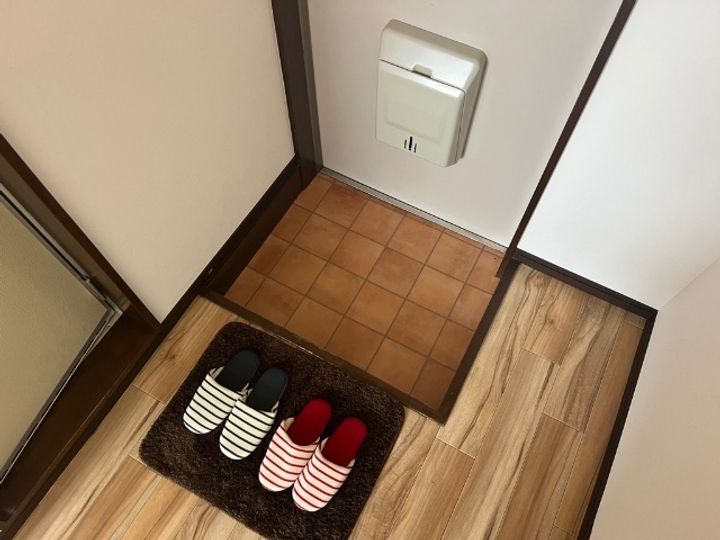 シティー東町の玄関