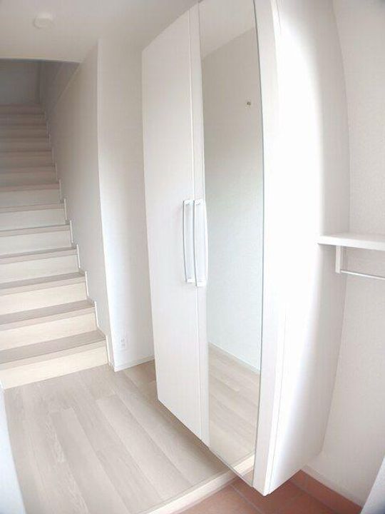 熊本県菊池市西寺(アパート)の賃貸物件の玄関