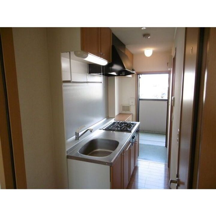 栃木県佐野市赤坂町(アパート)の賃貸物件のキッチン