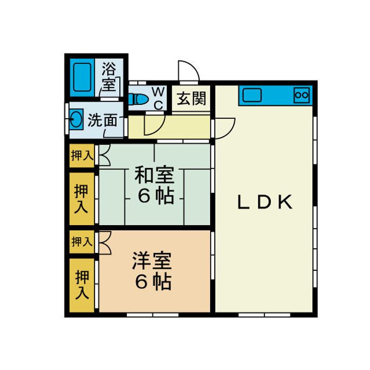 ウェルハイツの間取り