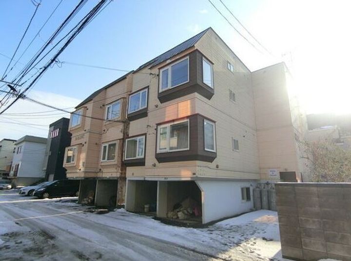北海道札幌市中央区南十五条西12(アパート)の賃貸物件の外観