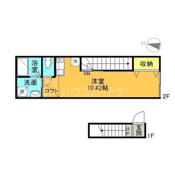 レジデンス北綾瀬の間取り