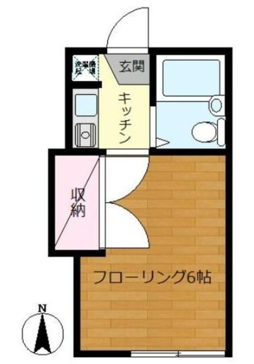 コーポKの間取り