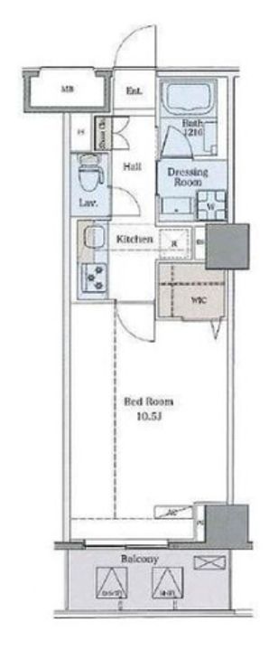 ラグゼナ平和台の間取り