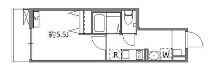 東京都大田区東六郷3(マンション)の賃貸物件の間取り