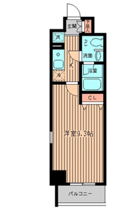 東京都国立市富士見台2(マンション)の賃貸物件の間取り