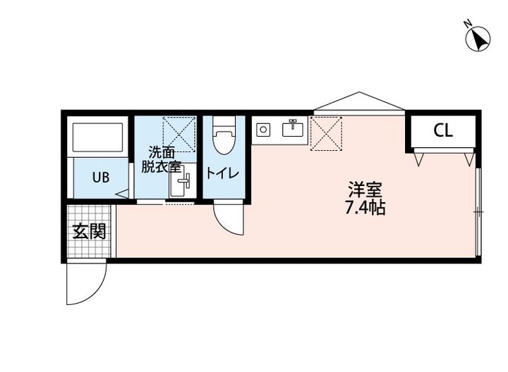 神奈川県横須賀市船越町3(アパート)の賃貸物件の間取り