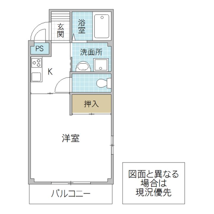 メゾネットカイセイ 2の間取り